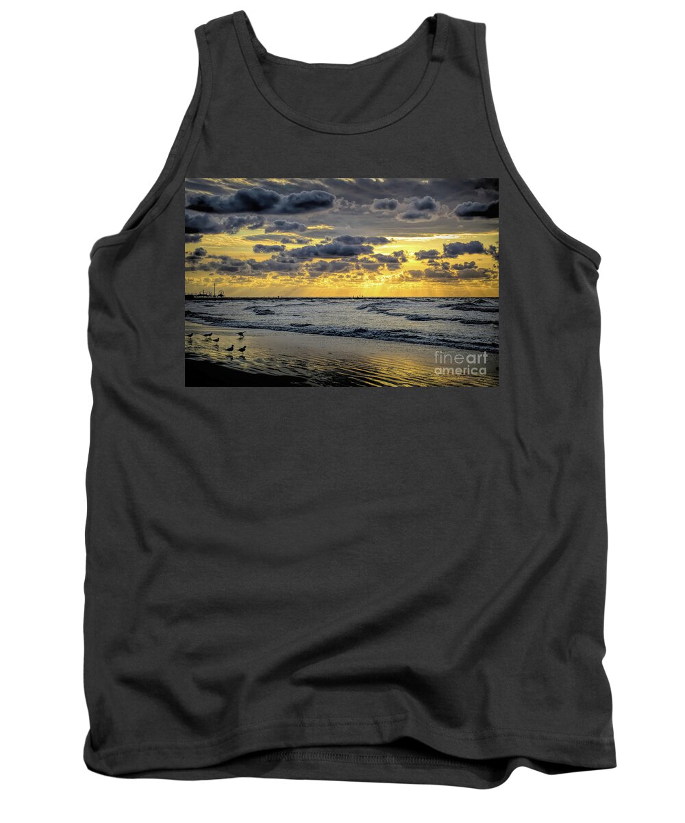 Sunrise Tank Top featuring the photograph The Quiet In My Soul by Diana Mary Sharpton