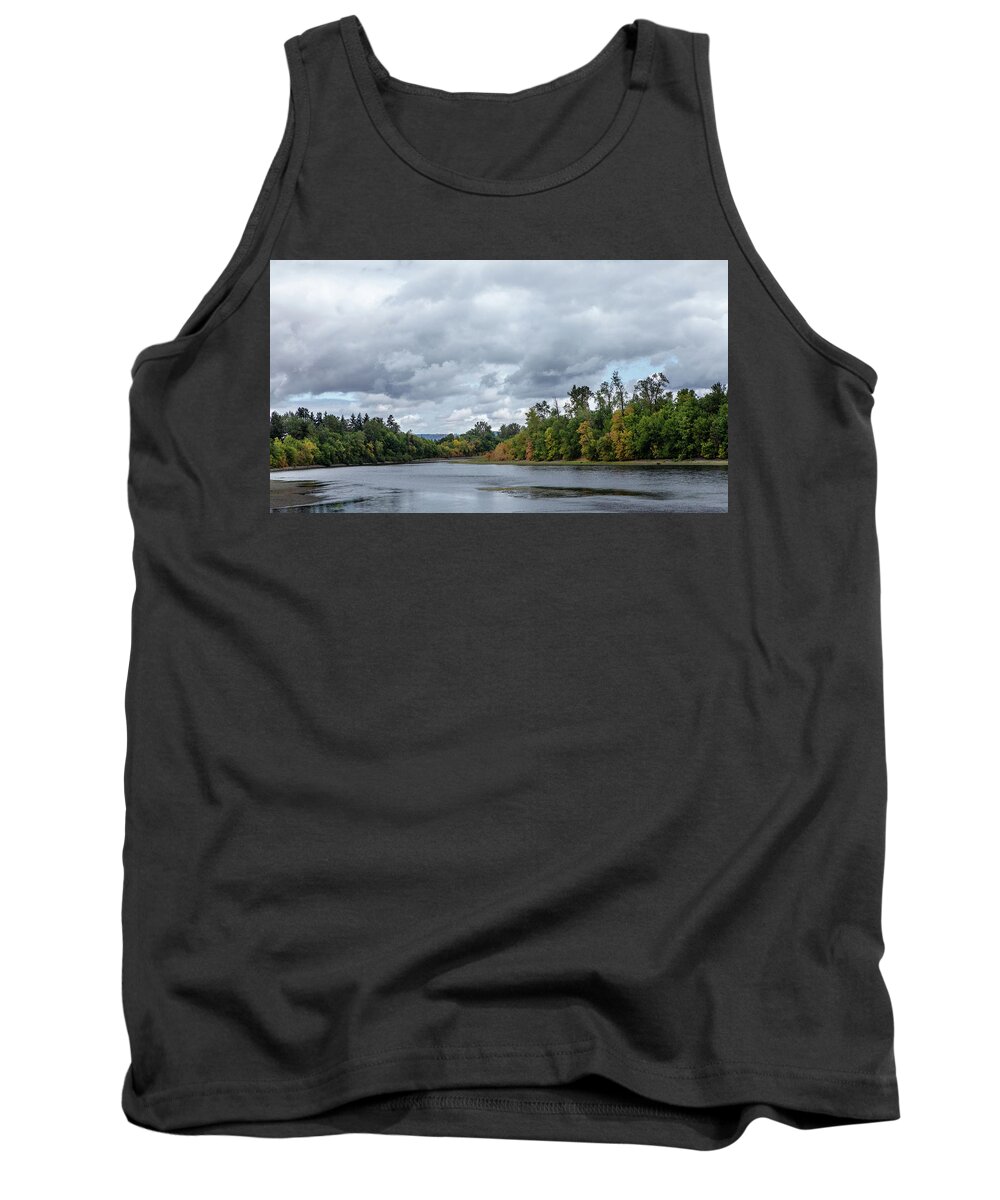 River Tank Top featuring the photograph The River by Rebecca Cozart