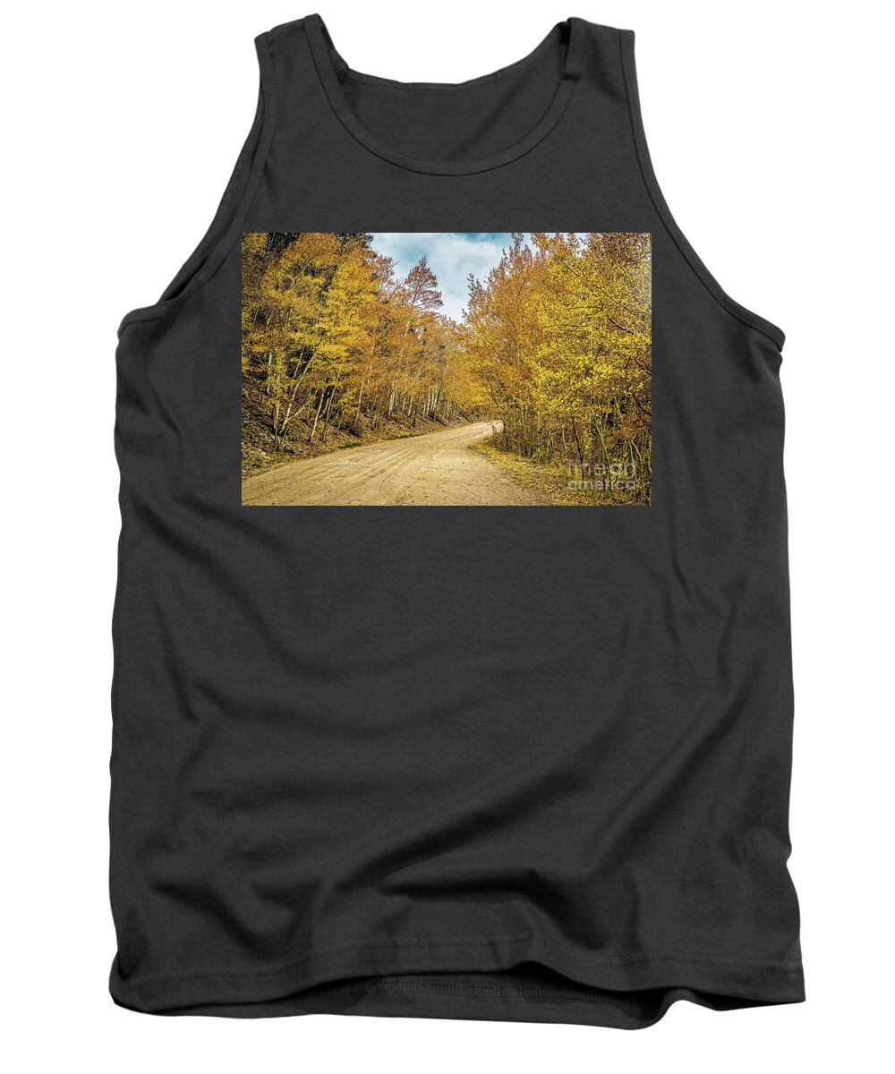 Jon Burch Tank Top featuring the photograph The Road Less Traveled by Jon Burch Photography