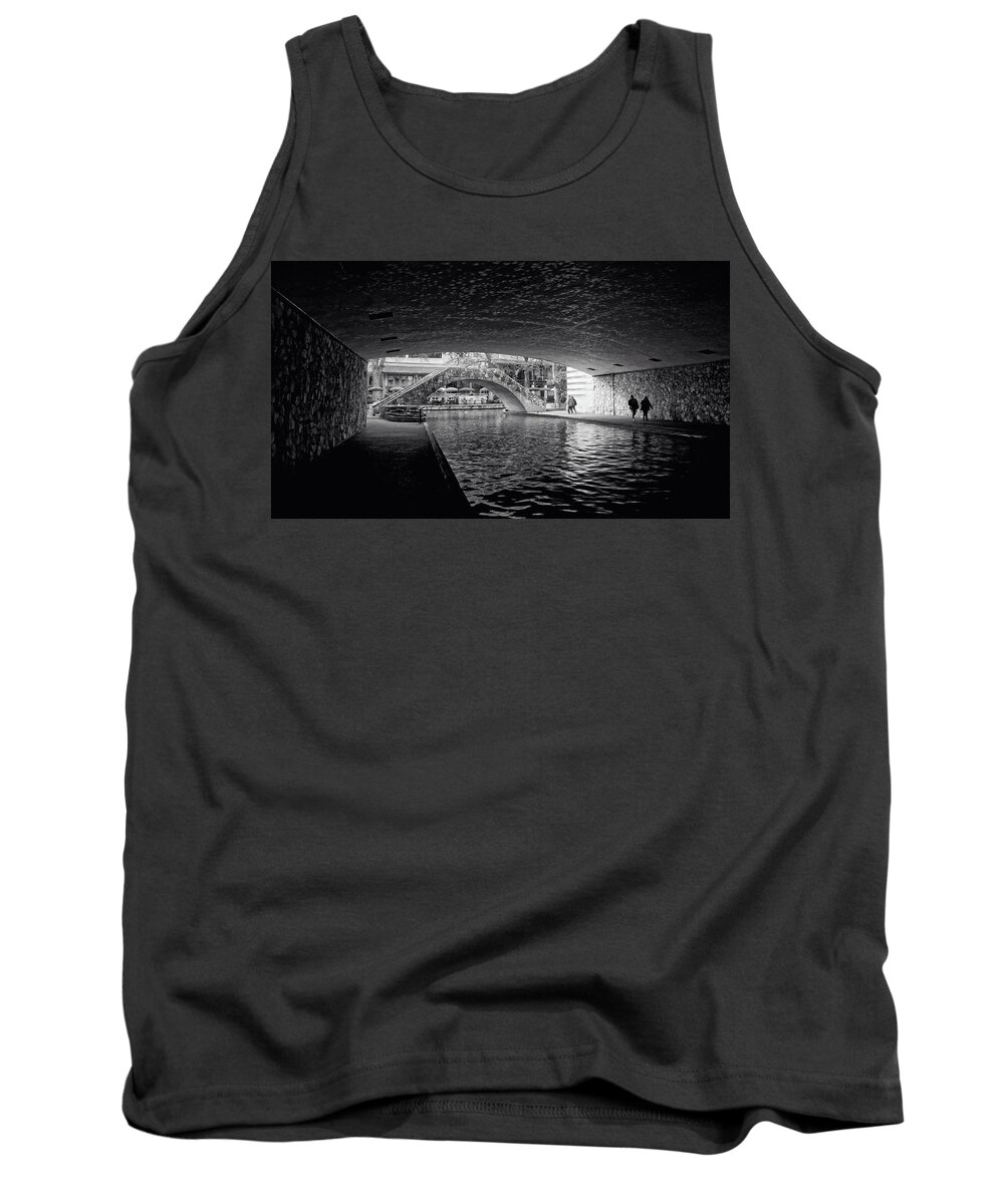 River Tank Top featuring the photograph Through the Tunnel by George Taylor