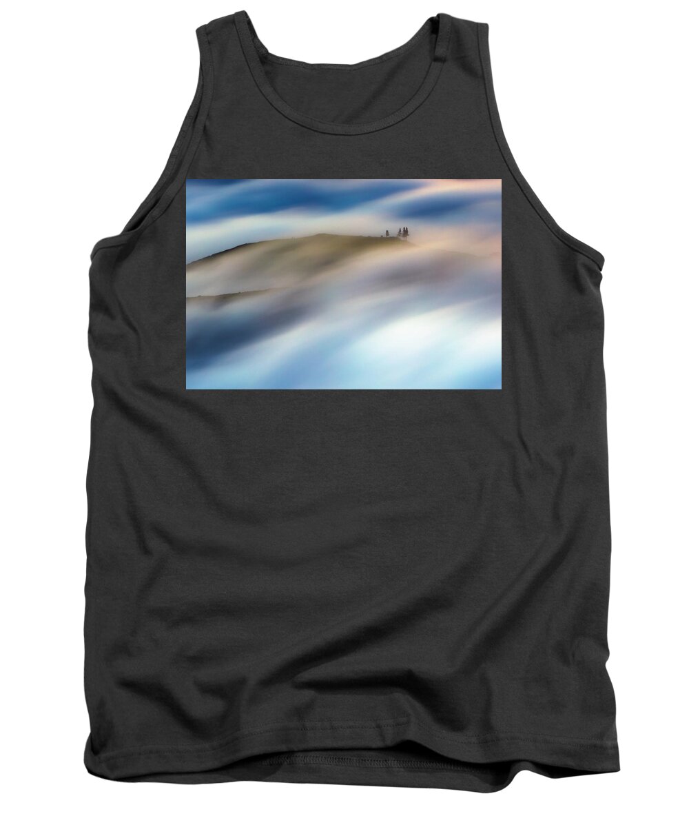 Atlantic Ocean Tank Top featuring the photograph Touch Of Wind by Evgeni Dinev