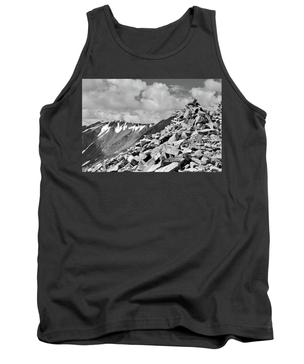 Colorado Mountains Tank Top featuring the photograph Towards the Top by Amee Cave