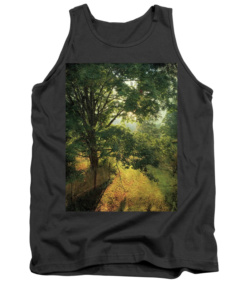 Backyard Tank Top featuring the photograph Tranquility by Carol Whaley Addassi