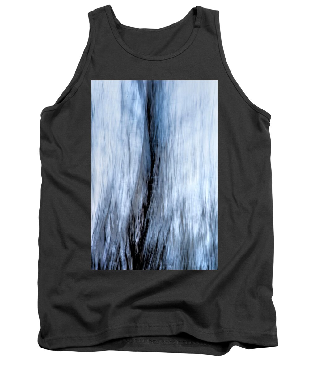 Tree Tank Top featuring the digital art Tree Abstracts 4 by Kathy Paynter
