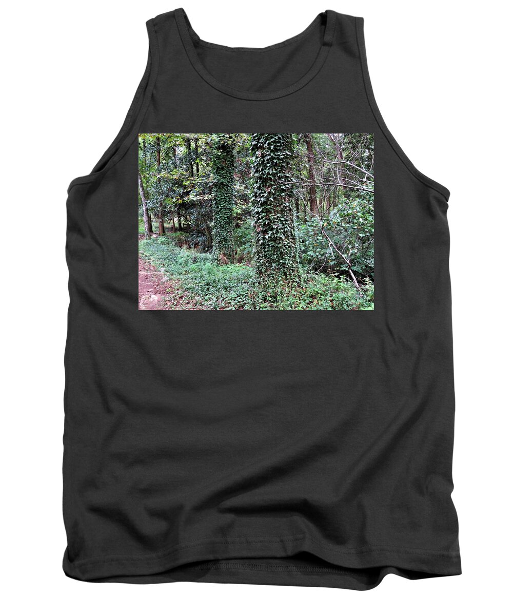 Trees Tank Top featuring the photograph Tree Ivey Deuce by Ed Williams