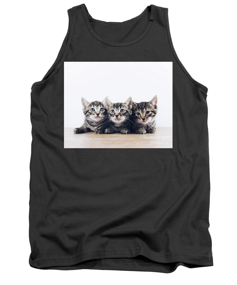 Sea Tank Top featuring the photograph Triplets by Michael Graham