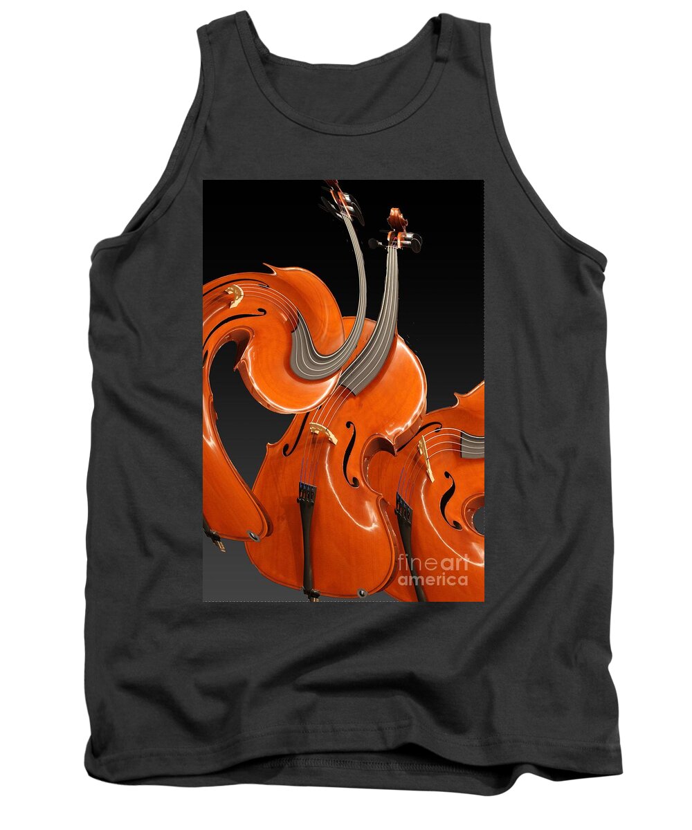 Cello Tank Top featuring the photograph Two is Company by Dr Debra Stewart
