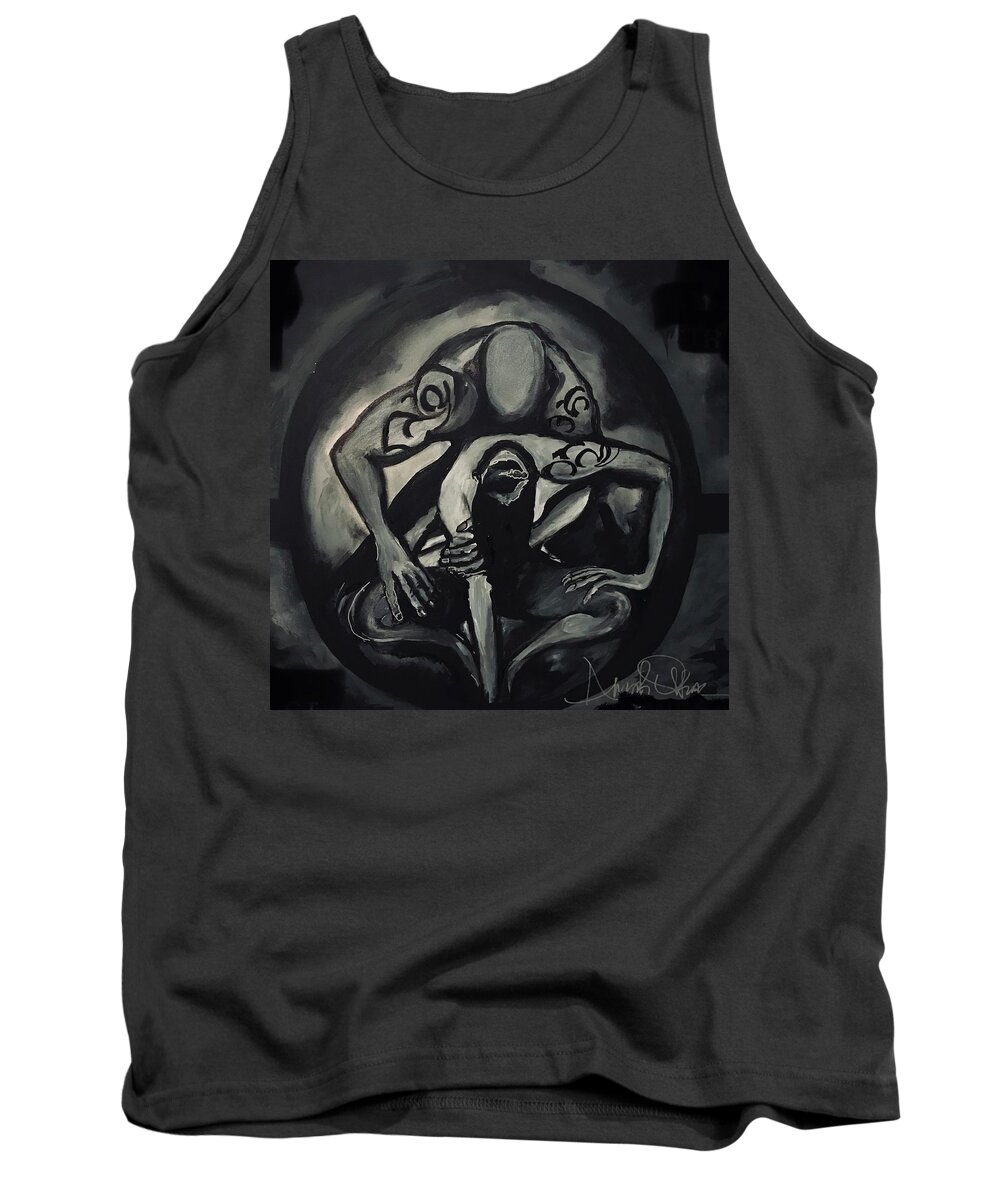  Tank Top featuring the painting Unity by Angie ONeal