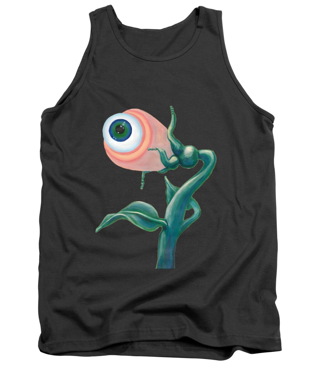 Surreal Tank Top featuring the painting Venus Eye Snap by Vicki Noble