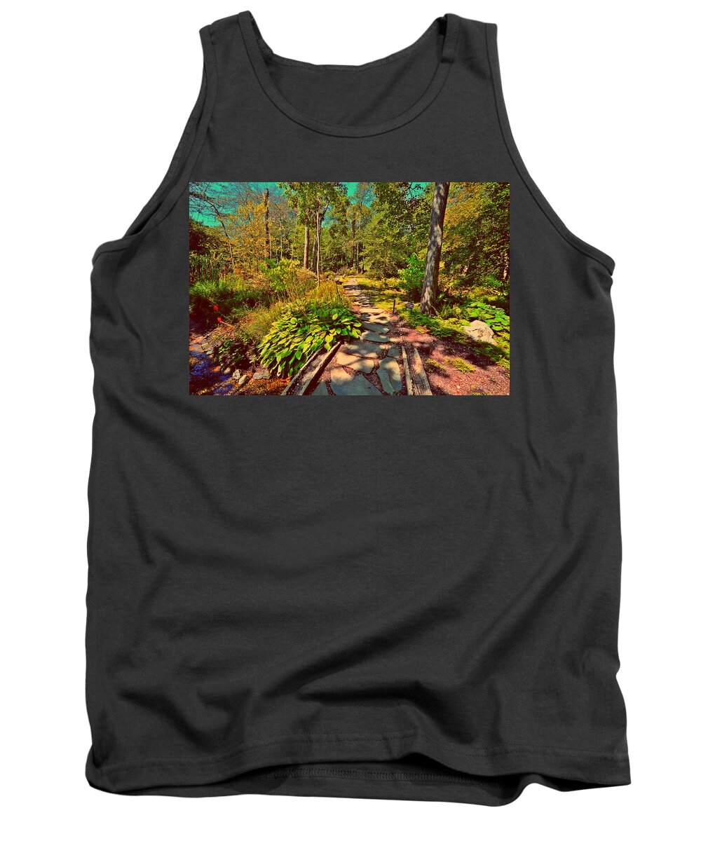 Arboretum Tank Top featuring the photograph Walk with Mother Nature by Stacie Siemsen