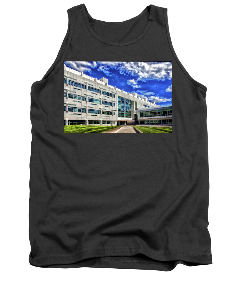 2014 Tank Top featuring the photograph Weill Hall by Monroe Payne