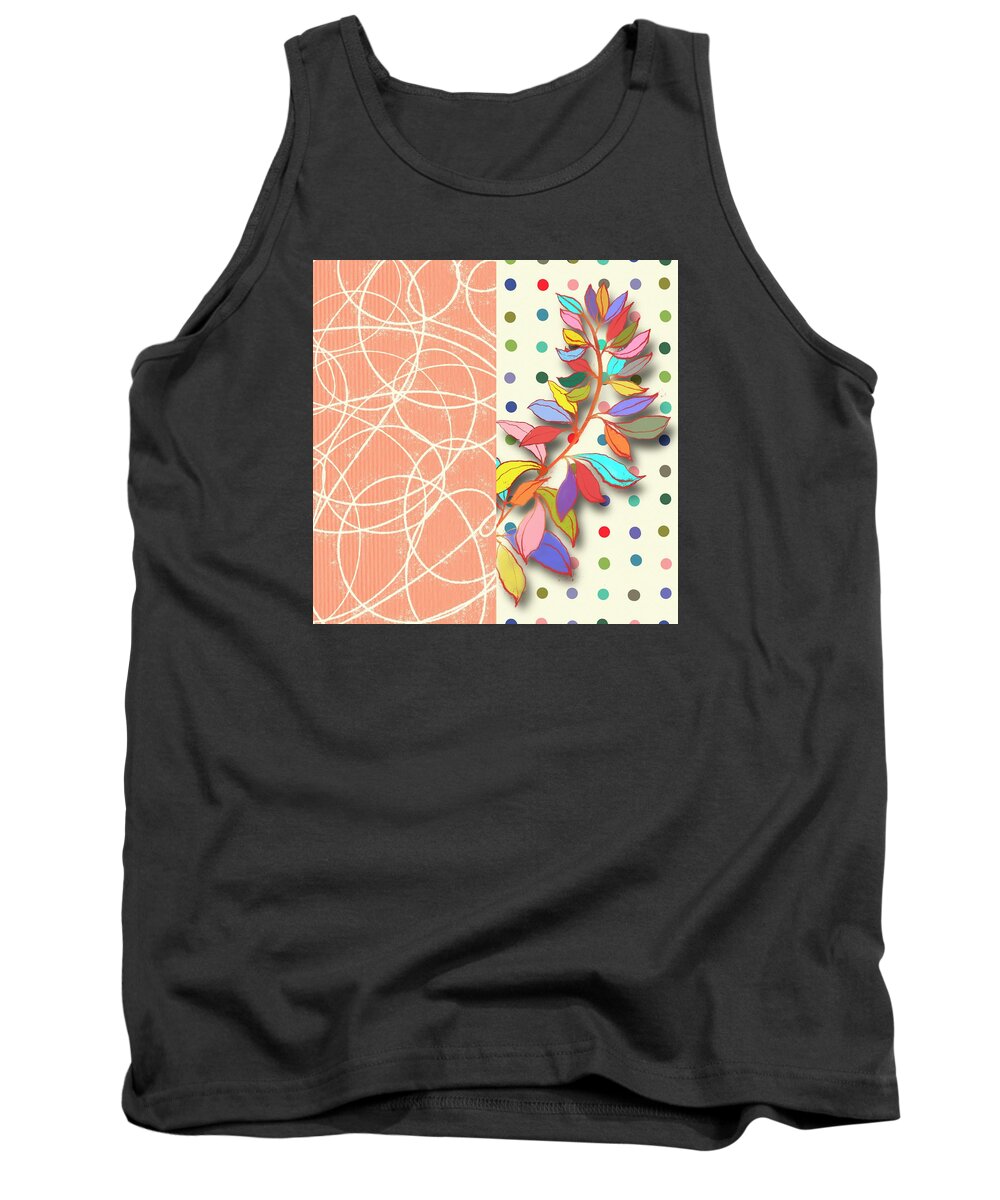  Tank Top featuring the digital art What You Touch Is Touching You by Steve Hayhurst