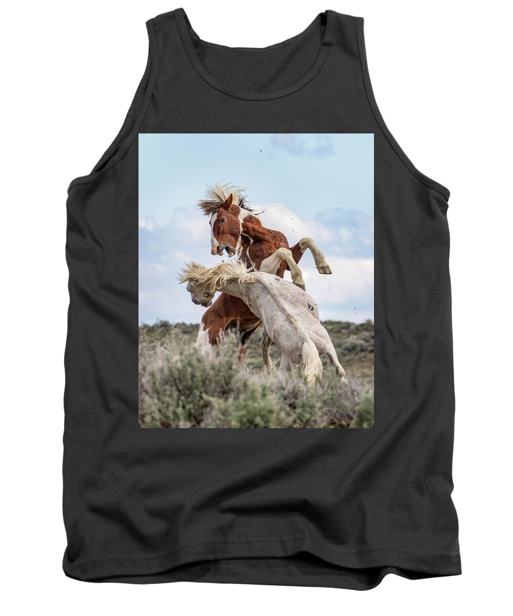 Wild Tank Top featuring the photograph Winner Takes All by Dawn Key