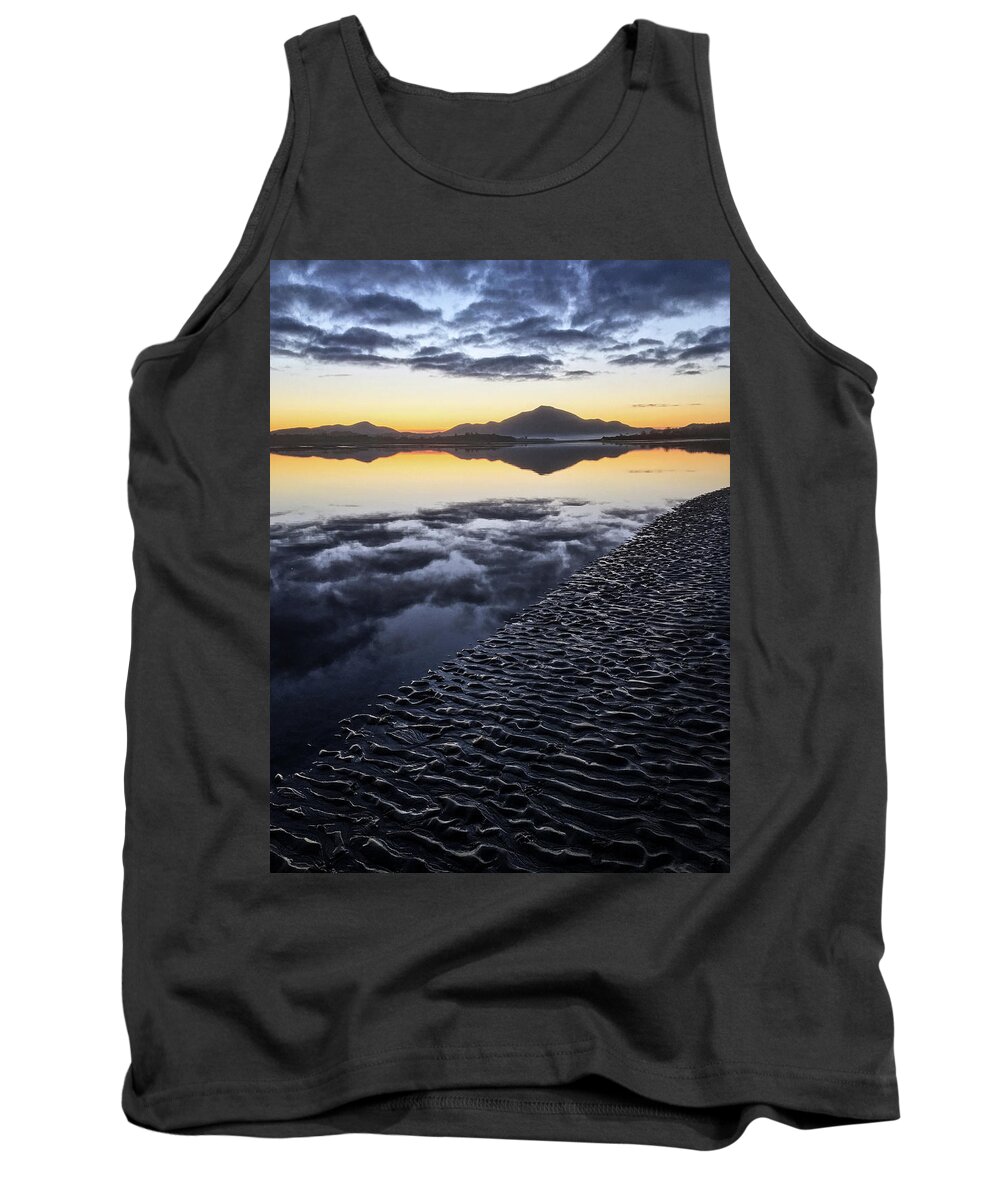 Donegal Tank Top featuring the photograph Winter Evening Light - Sheephaven Bay, Donegal by John Soffe