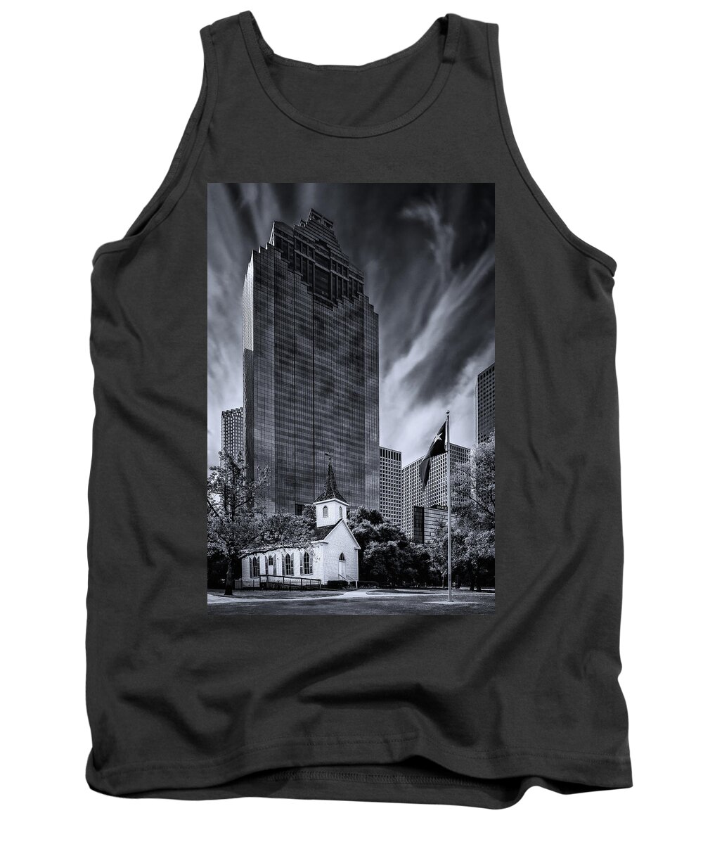 Architecture Tank Top featuring the photograph Ye Cannot Serve God And Mammon by Mike Schaffner
