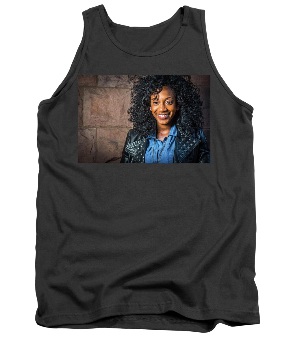 Young Tank Top featuring the photograph Young Girl by Alexander Image