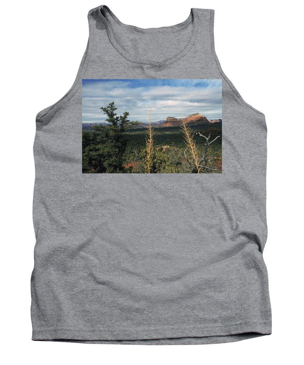 Arizona Tank Top featuring the photograph Capitol butte #1 by Gary Wonning