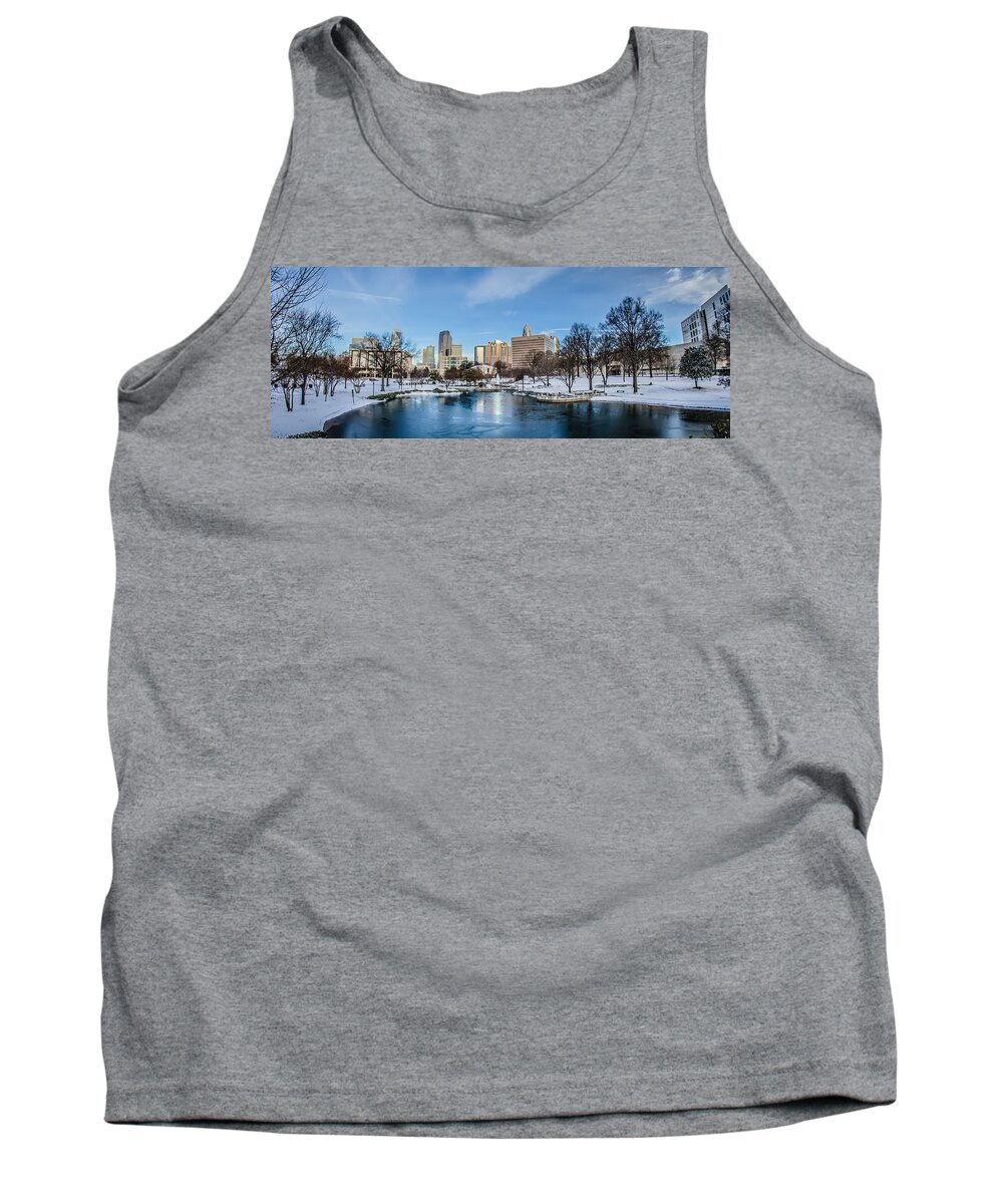 Charlotte Tank Top featuring the photograph Charlotte Downtown #1 by Alex Grichenko