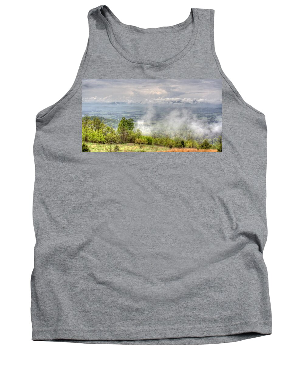 Valley Tank Top featuring the photograph Dunlap Valley #1 by David Troxel