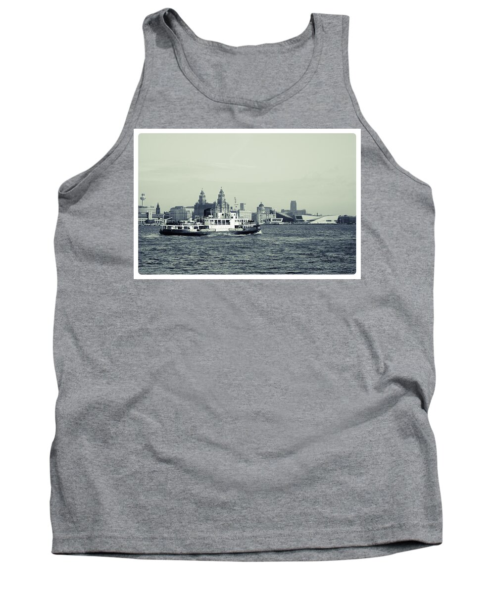Liverpool Museum Tank Top featuring the photograph Mersey Ferry by Spikey Mouse Photography