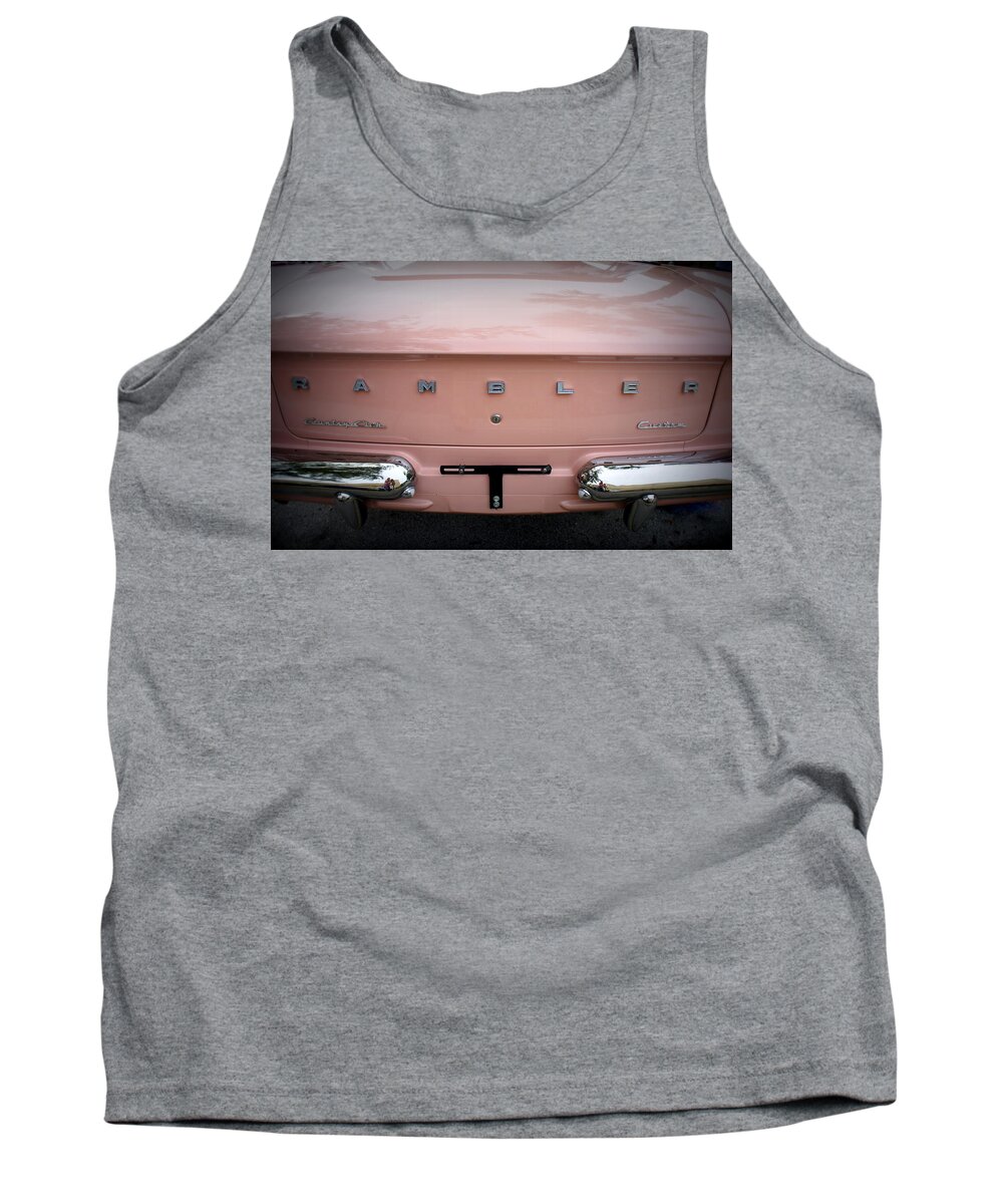 Pink Car Tank Top featuring the photograph Pretty in Pink #2 by Laurie Perry