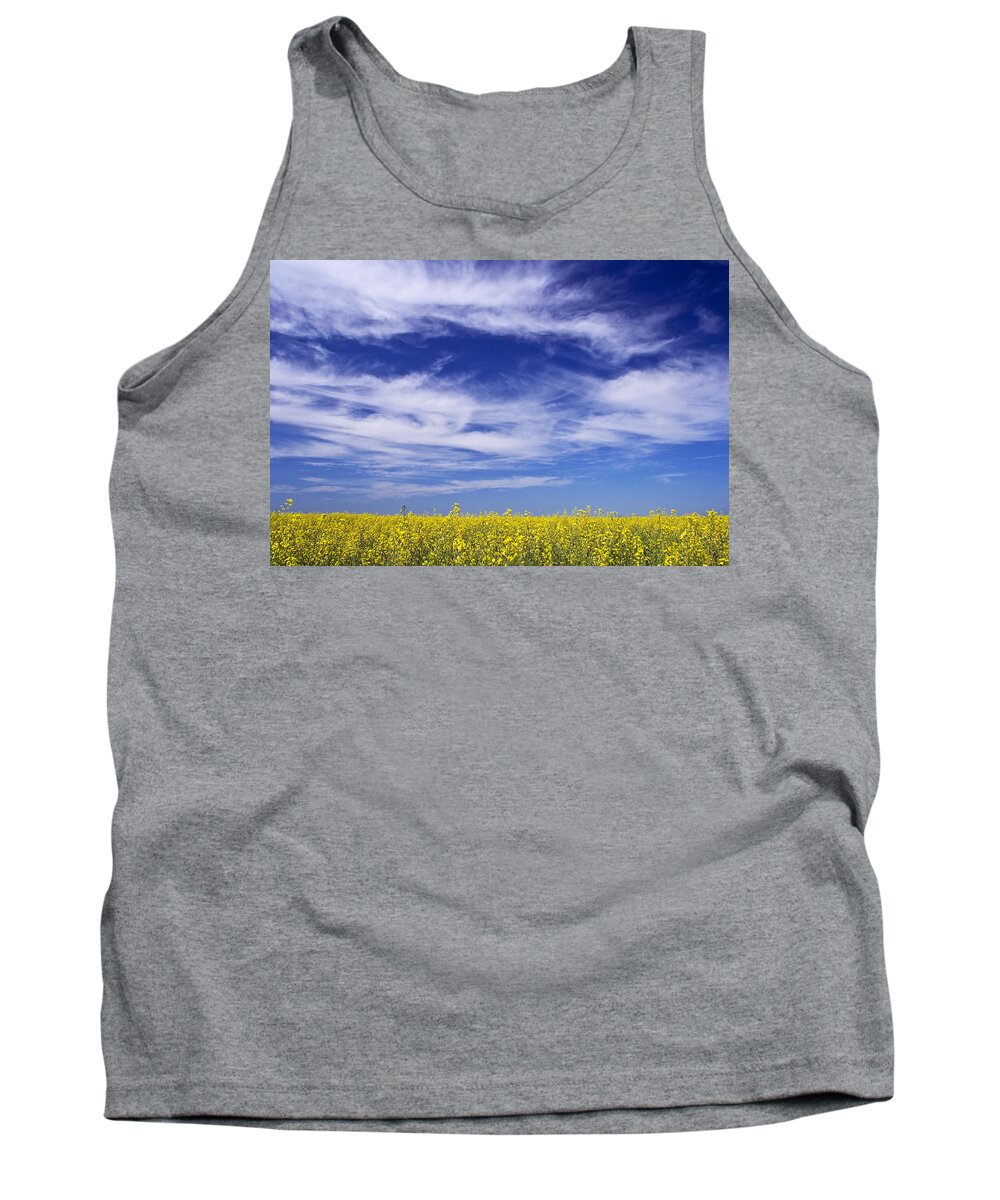 Landscape Tank Top featuring the photograph Where Land Meets Sky by Keith Armstrong