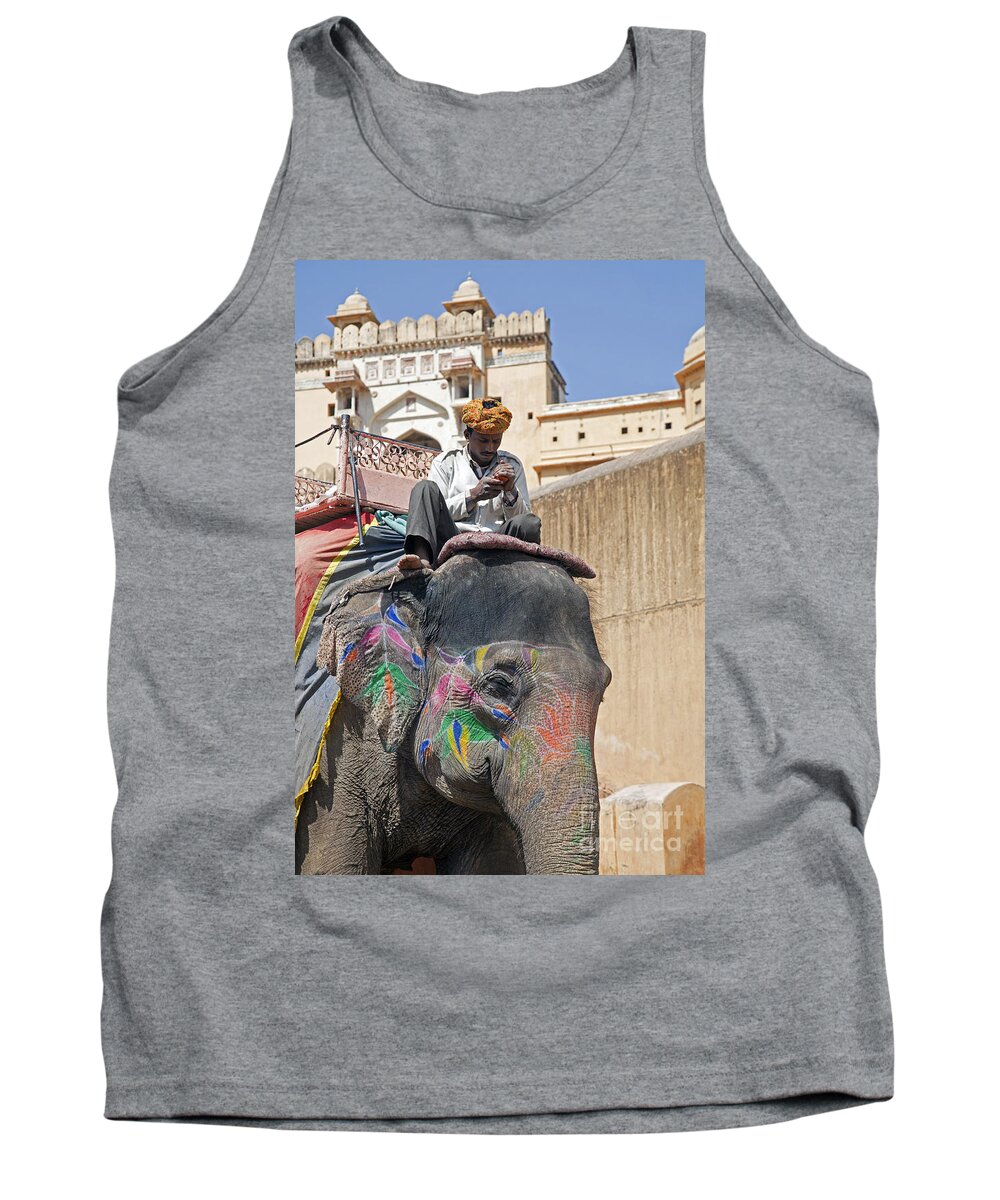 Mahout Tank Top featuring the photograph 120820p233 by Arterra Picture Library