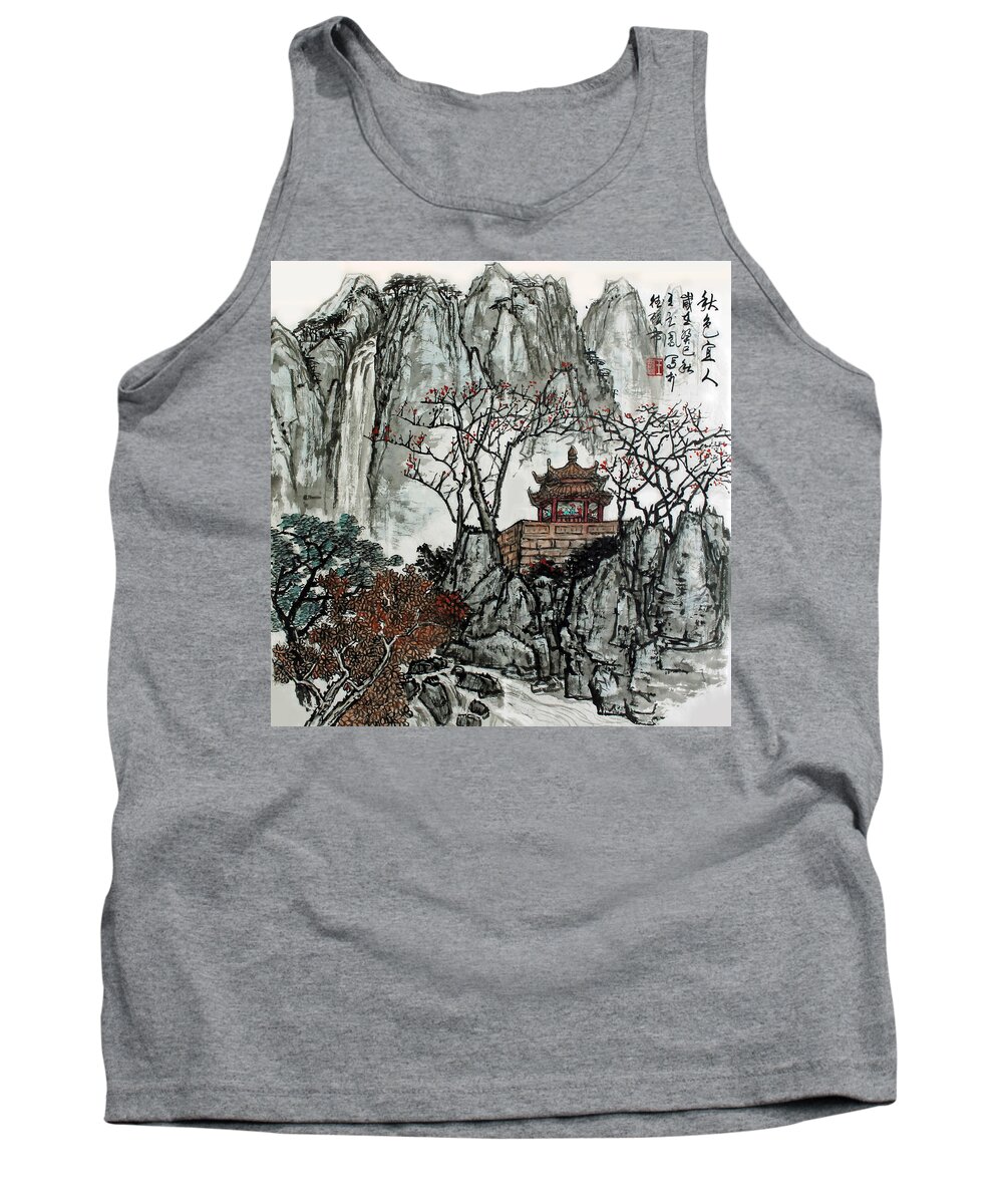Fall Colors Tank Top featuring the photograph Fall Colors #1 by Yufeng Wang