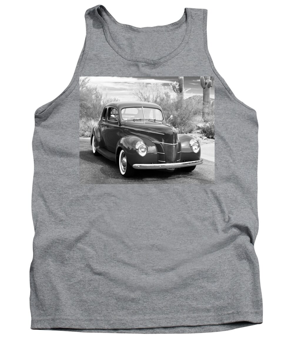 1940 Ford Deluxe Coupe Tank Top featuring the photograph 1940 Ford Deluxe Coupe #3 by Jill Reger