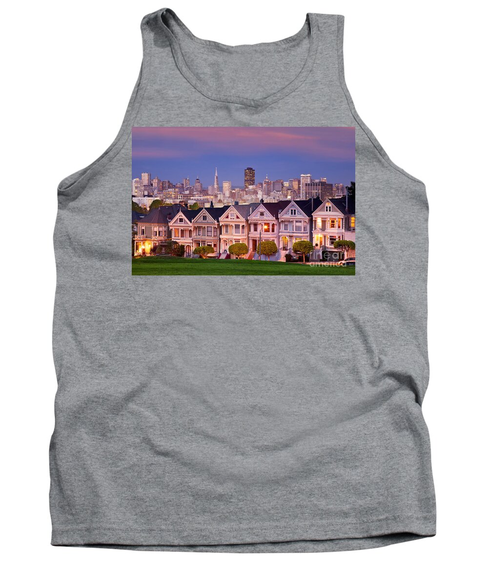 Painted Ladies Tank Top featuring the photograph Painted Ladies by Brian Jannsen