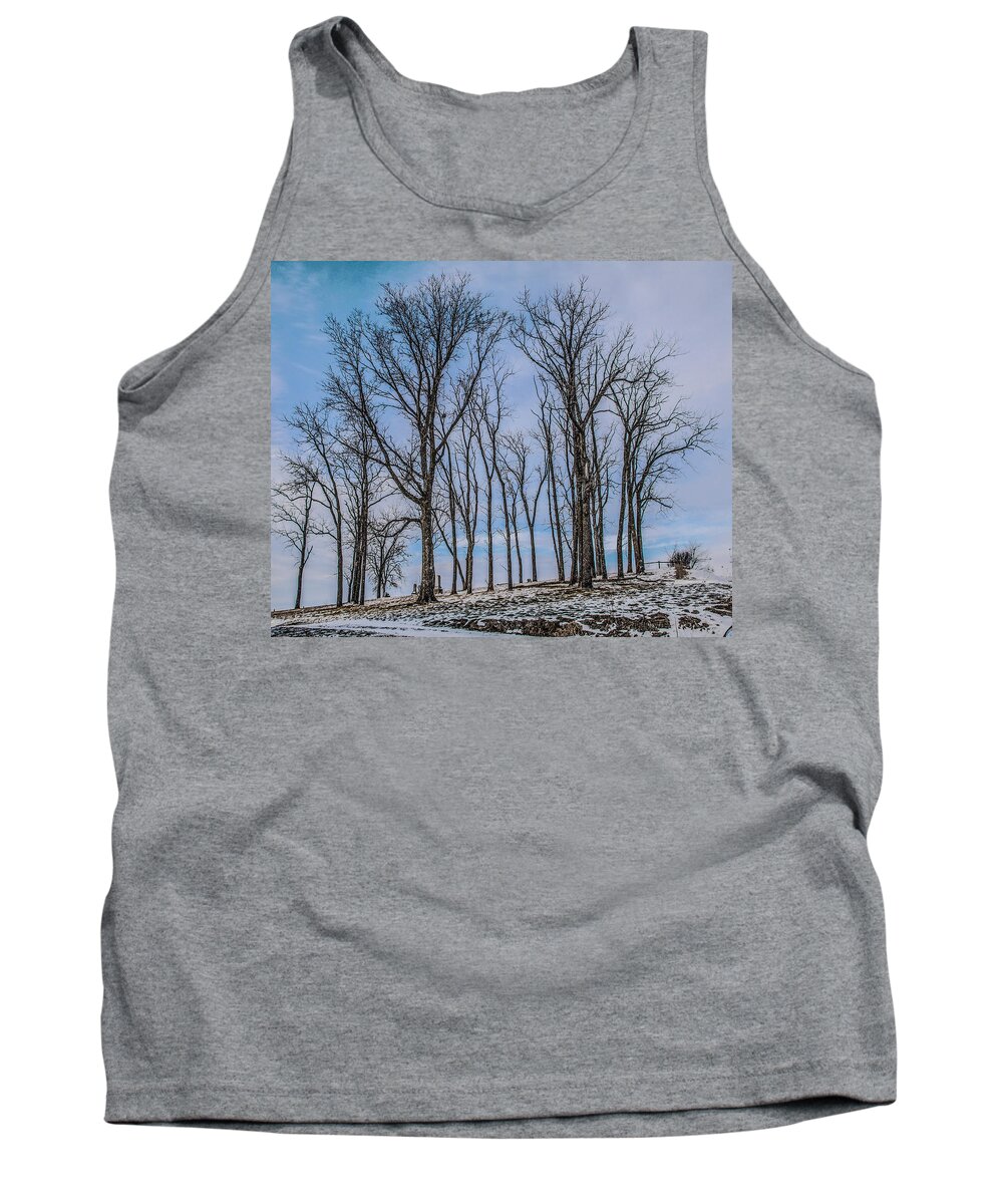 Cemetery Tank Top featuring the photograph A Resting Place by Ray Congrove