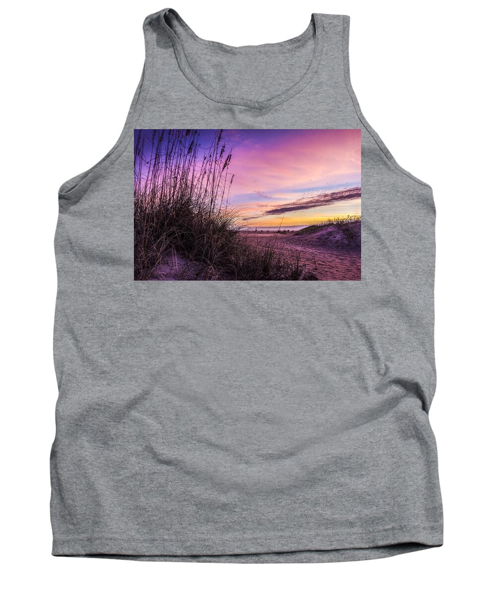 Clouds Tank Top featuring the photograph Anastasia Dawn by Marvin Spates