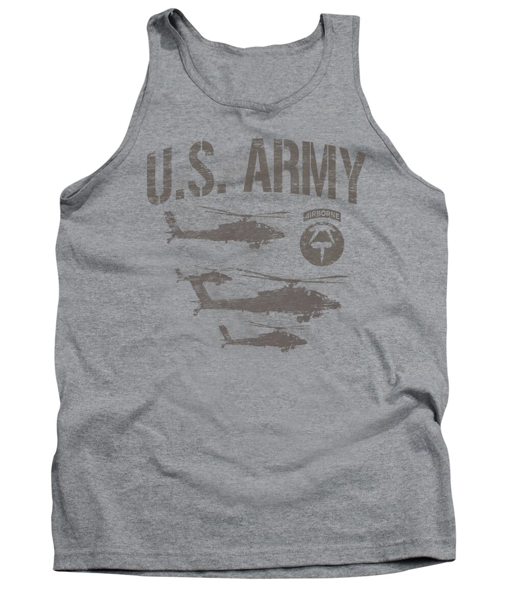 Air Force Tank Top featuring the digital art Army - Airborne by Brand A