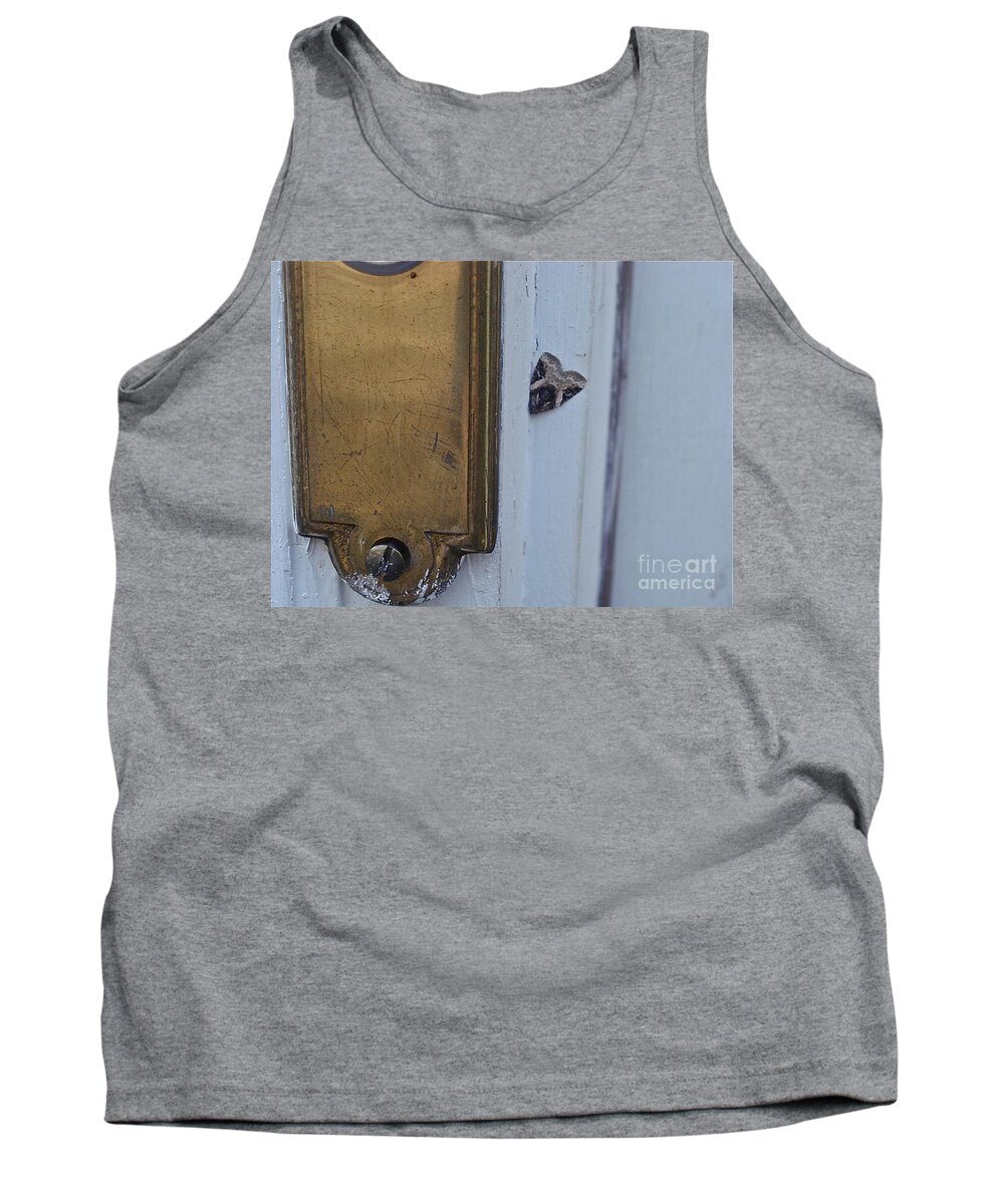 Insects Tank Top featuring the photograph Arrowhead Doorbell Moth by Christopher Plummer