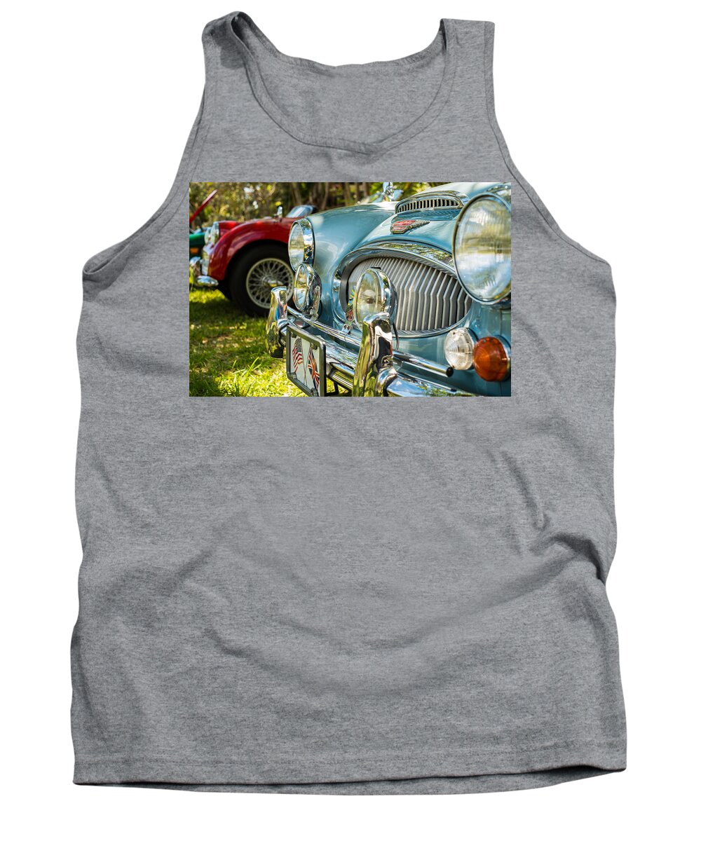 1960s Tank Top featuring the photograph Austin Healey by Raul Rodriguez