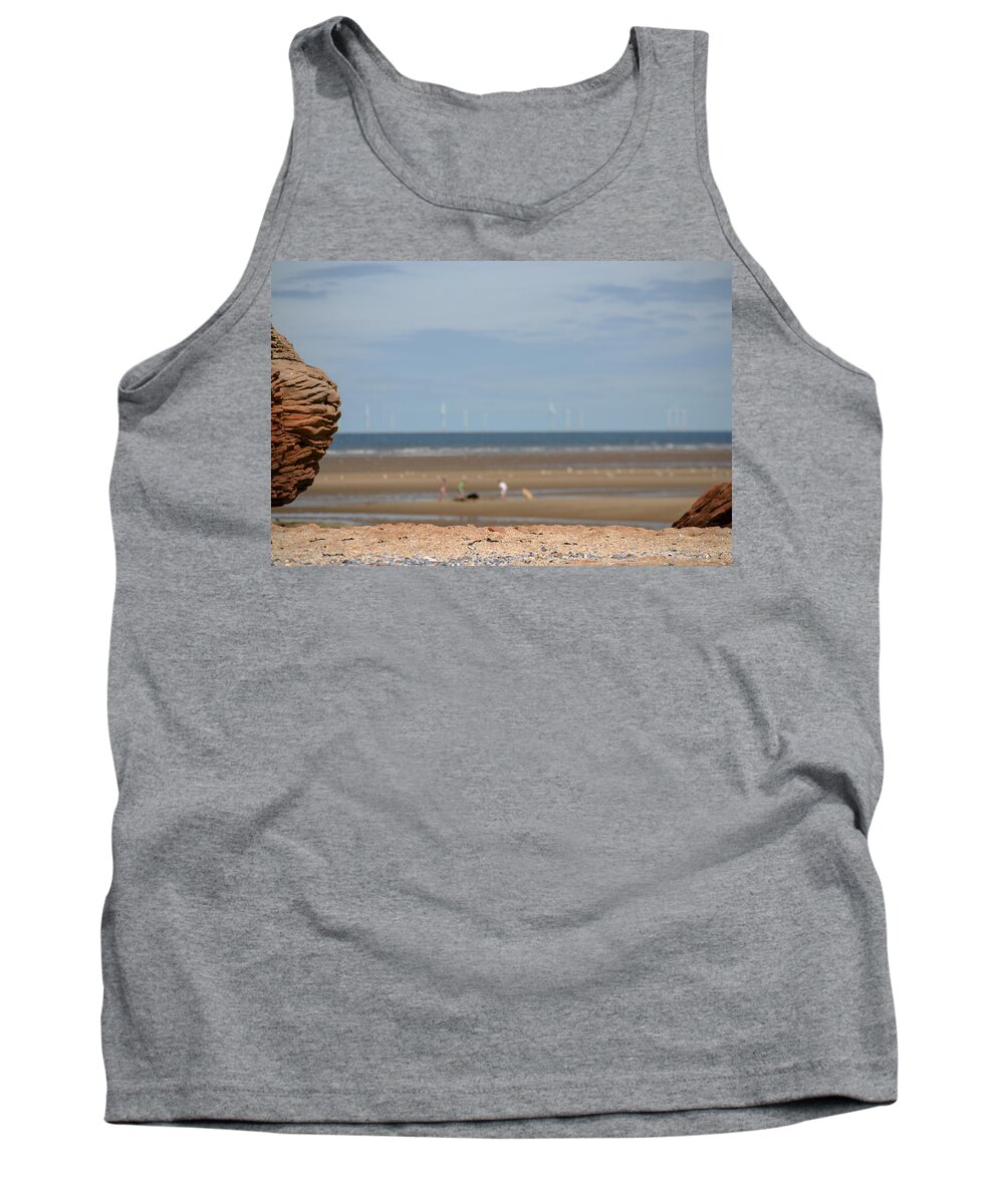 Hilbre Tank Top featuring the photograph Beach by Spikey Mouse Photography