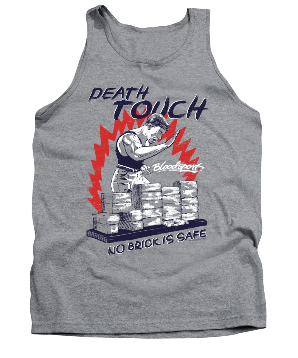  Tank Top featuring the digital art Bloodsport - Death Touch by Brand A