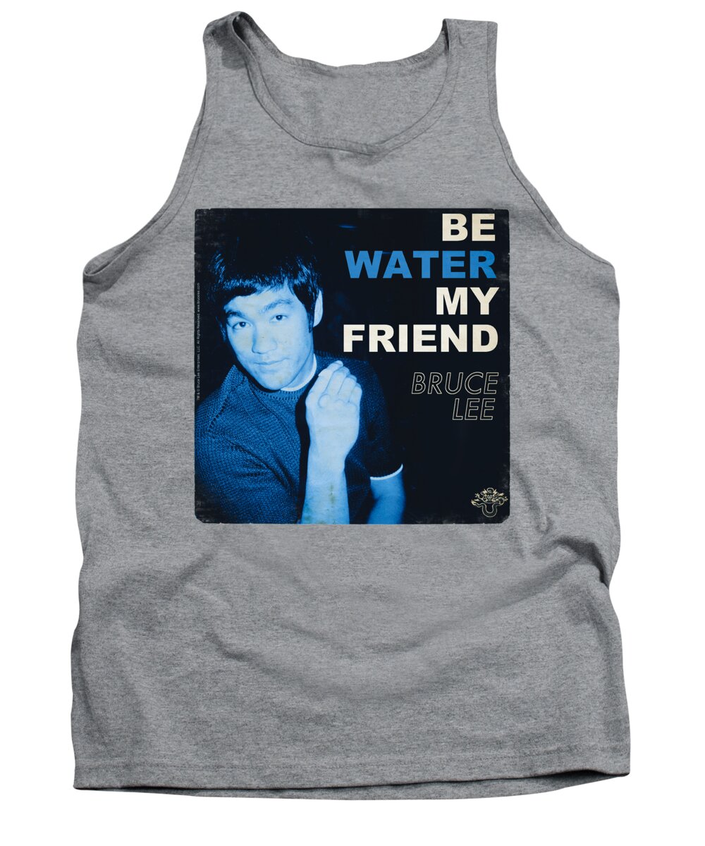  Tank Top featuring the digital art Bruce Lee - Water by Brand A
