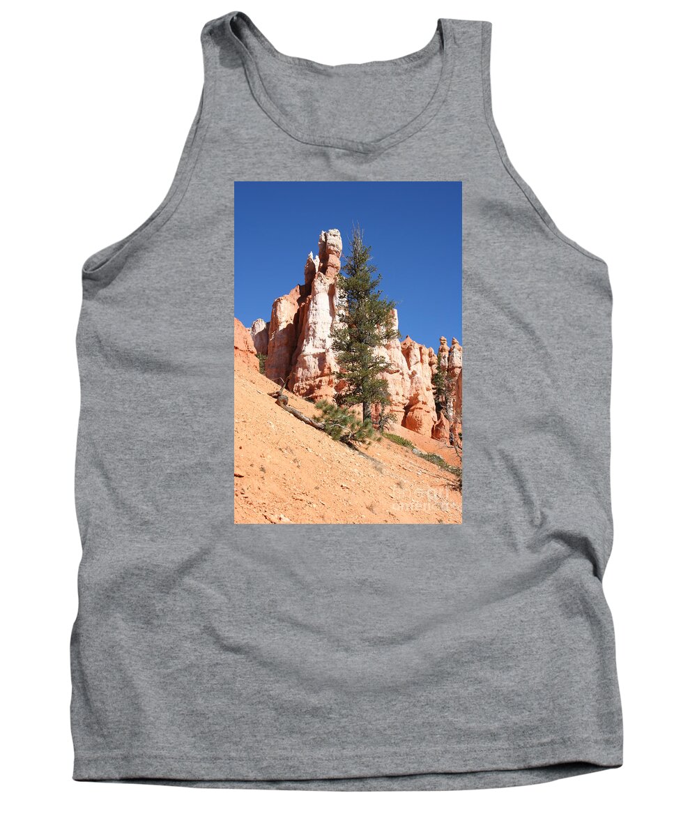 Canyon Tank Top featuring the photograph Bryce Canyon Red Fins by Christiane Schulze Art And Photography