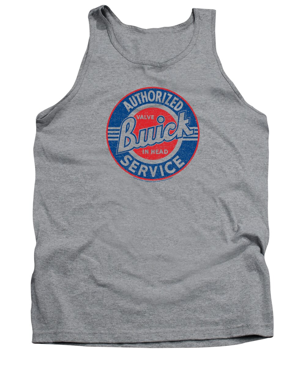  Tank Top featuring the digital art Buick - Authorized Service by Brand A