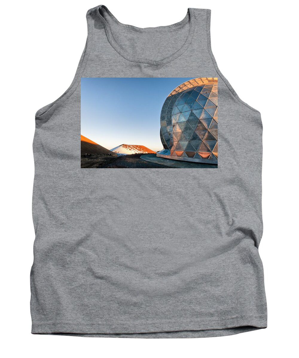 Landscapes Tank Top featuring the photograph Caltech Submillimeter Observatory by Jim Thompson