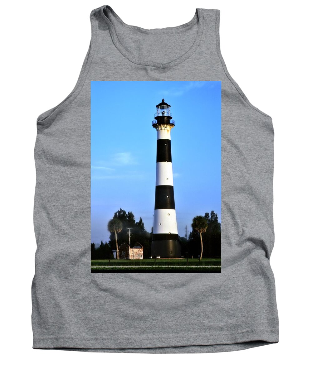 Cape Canaveral Tank Top featuring the photograph Cape Canaveral light by Bradford Martin