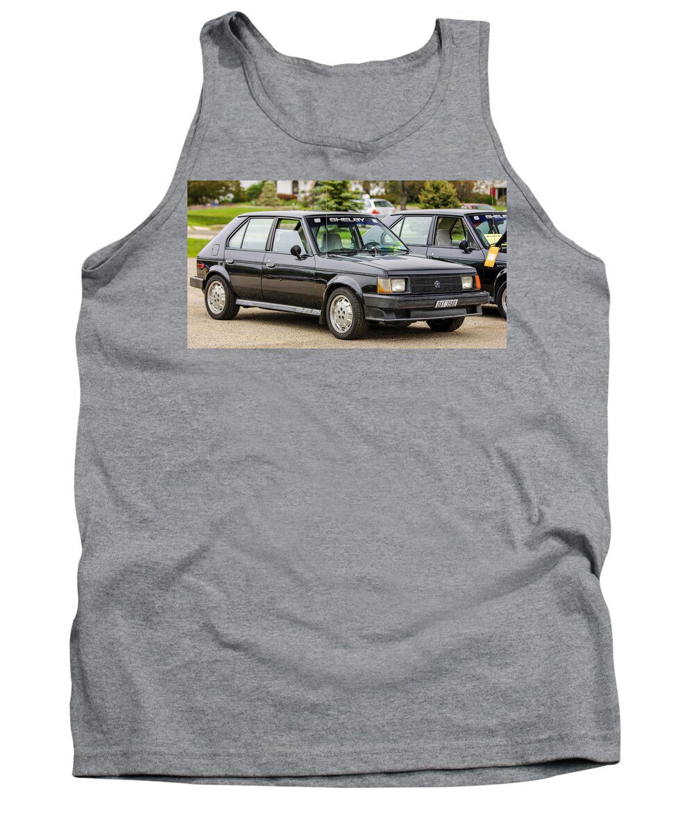 Dodge Omni Glhs Tank Top featuring the photograph Car Show 052 by Josh Bryant