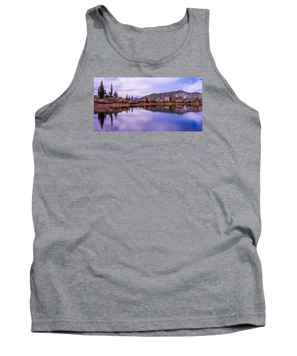 Nature Tank Top featuring the photograph Cecret Reflection by Chad Dutson