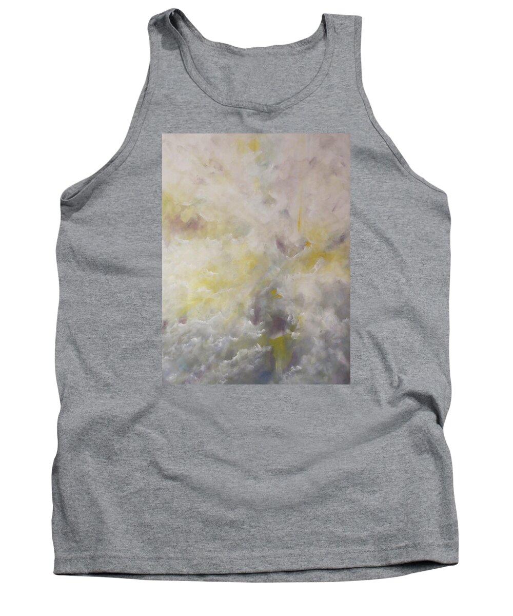 Abstract Tank Top featuring the painting Chance by Soraya Silvestri