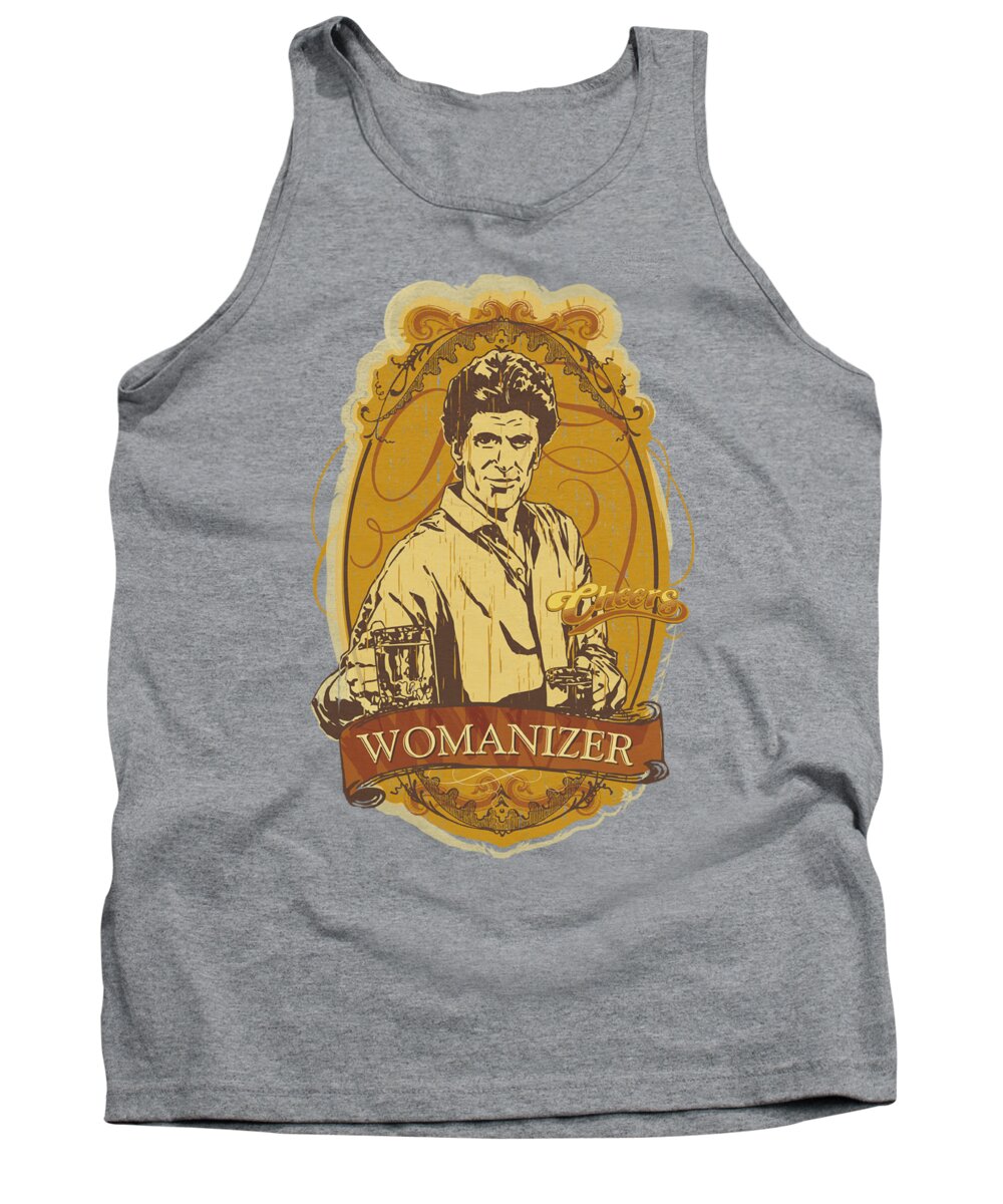  Tank Top featuring the digital art Cheers - Womanizer by Brand A
