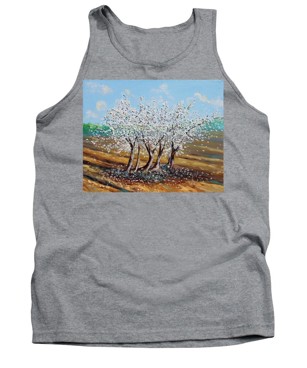 Spring Tank Top featuring the painting Chosen by Meaghan Troup
