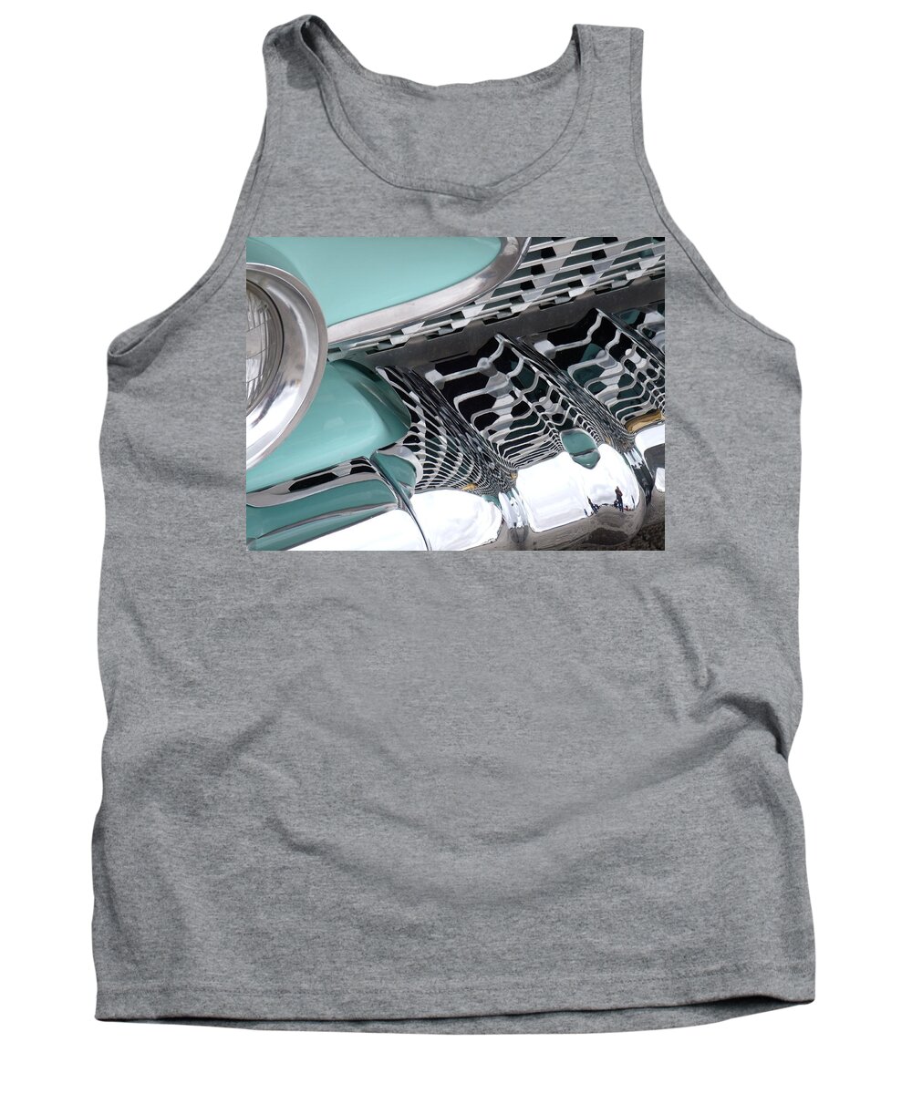 David S Reynolds Tank Top featuring the photograph Chrome by David S Reynolds