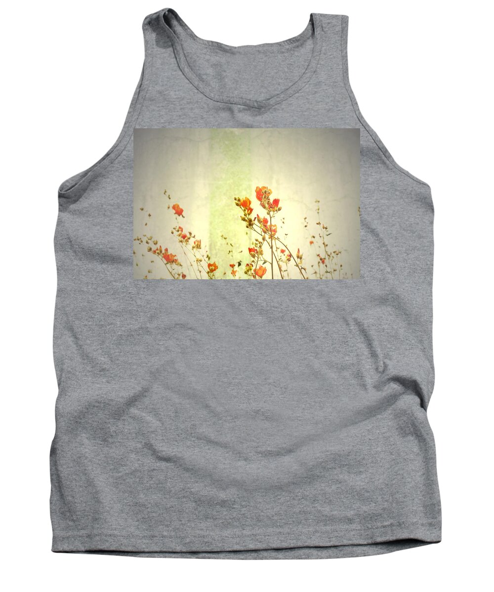 Flower Tank Top featuring the photograph Climb The Sky by Mark Ross