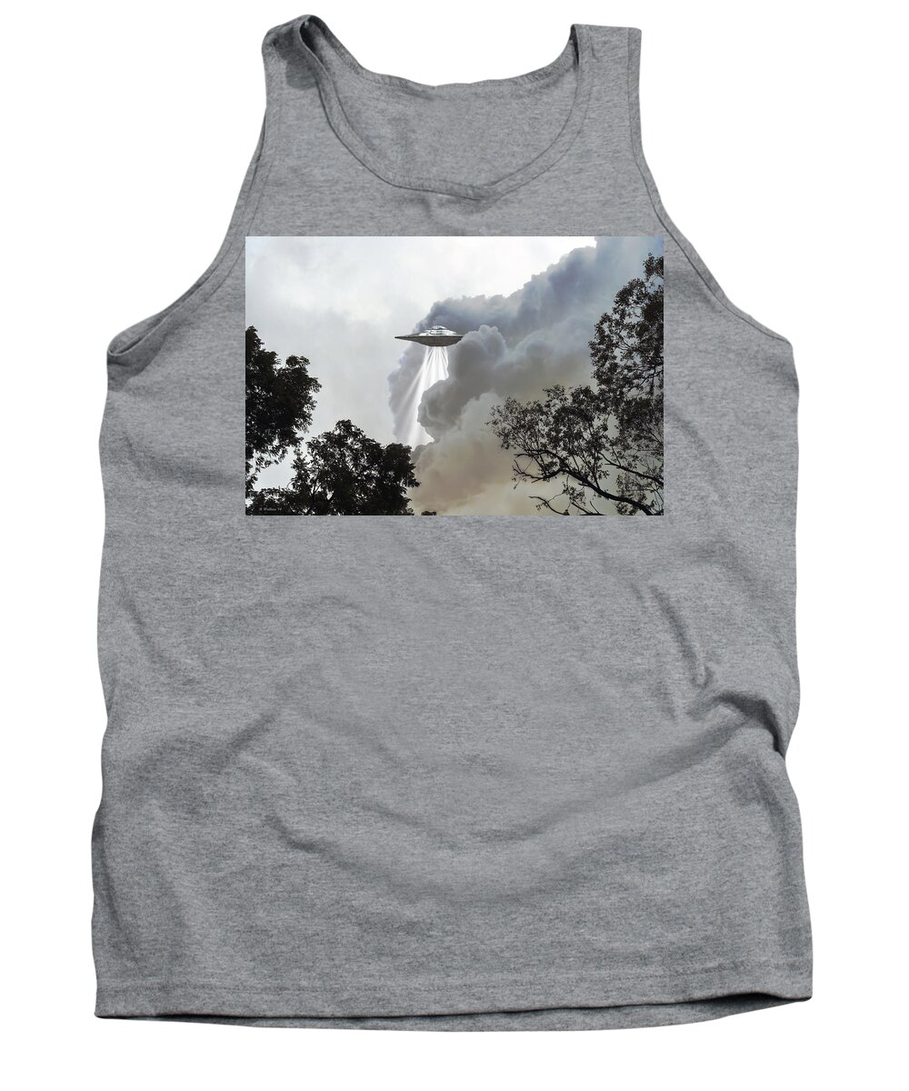 2d Tank Top featuring the photograph Cloud Cover by Brian Wallace